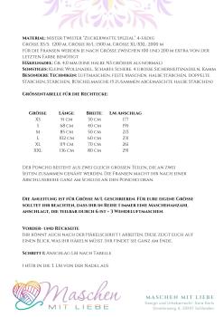 Häkelanleitung kuscheliger Herbstponcho